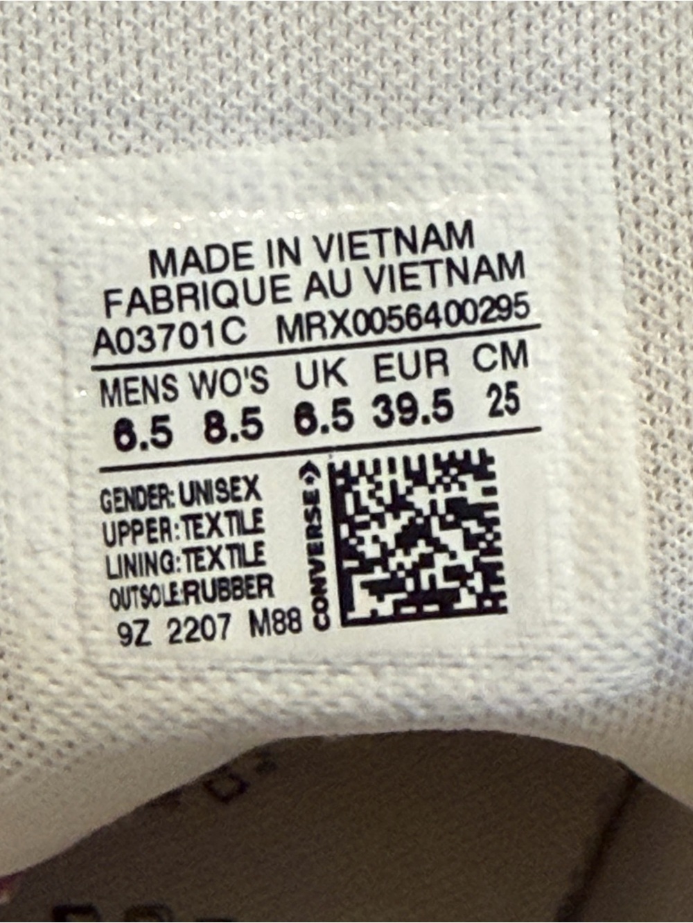 Converse High-Top Canvas Ankle Boots - Plum with White - Picture 4 of 4